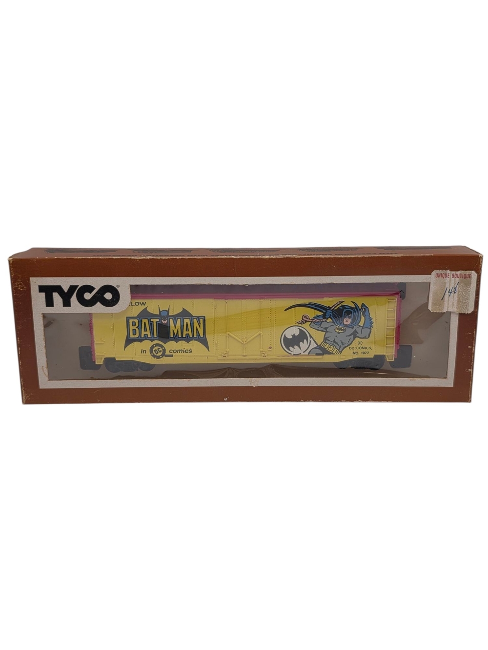 Vintage 1977 Tyco Batman 368-B HO Scale Train Boxcar New In Box